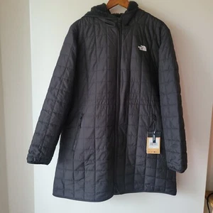 The North Face Insulated Parka Jacket XL Womens Black Full Zip Hooded NWT 2024 - Bild 1 von 20