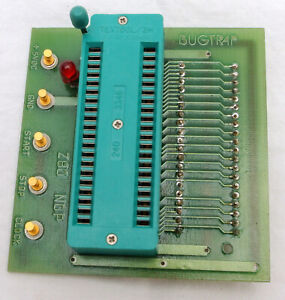Z80 CPU "Bugtrap" ZIF Socket Adapter Vintage