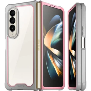 Funda plegable para Galaxy Z 4 | Poética cubierta híbrida ultrafina de cuerpo completo rosa - Imagen 1 de 6
