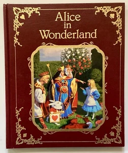Carroll ALICE IN WONDERLAND 1990 Leather Greg Hildebrandt Large Format - Imagen 1 de 9