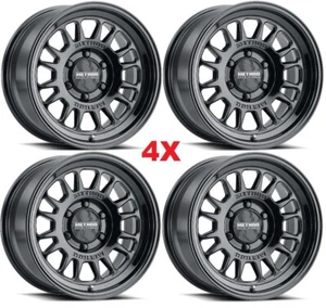MR318 GLOSS BLACK METHOD WHEELS RIMS TIRES MR318785601300 FITS TOYOTA TRD TACOMA - Picture 1 of 7