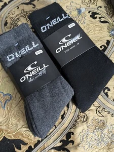 6 Pairs Mens Youth Cotton Crew Socks UK 3-5 O'NEILL Sport Socks Hiking Boots - Picture 1 of 6
