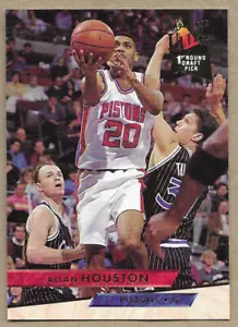 1993-94 Fleer Ultra Allan Houston #243 Rookie RC Draft Pick - Bild 1 von 1