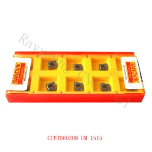 Inserto taglio carburo tornio 100% originale 10P CCMT060208-UM 1515 - Foto 1 di 5