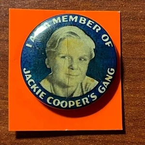 Pin "Soy miembro de la pandilla de Jackie Cooper" - Imagen 1 de 1