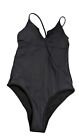 Body Glove Black Swimsuit Noa One-Piece Women's Size M Backless Spaghetti Straps