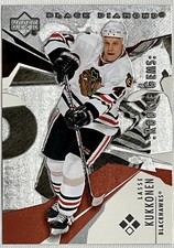 2003-04 Black Diamond - Triple - Rookie Gems ! LASSE KUKKONEN RC