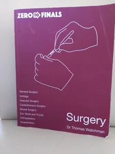Zero to Finals Surgery, Watchman, Dr Thomas - Picture 1 of 1
