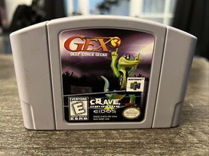 Gex 3: Deep Cover Gecko (Nintendo 64, 1999) Cleaned / Tested / Authentic N64 - Picture 1 of 1