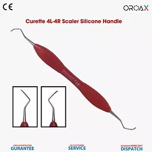 Instrumentos de higiene dental para planificación de raíces dentales posteriores Columbia Curette 4R/4L - Imagen 1 de 2