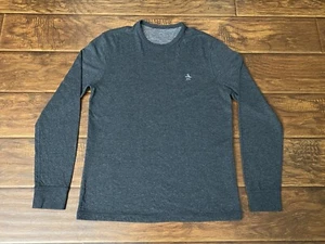 Penguin Mens Reversible Long Sleeve Sweatshirt Size Medium - Picture 1 of 11