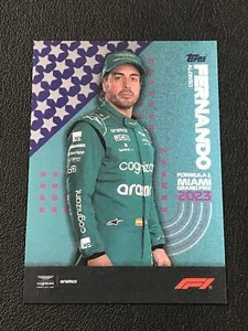 2023 Topps Miami Grand Prix #3 Fernando Alonso Aston Martin F1 Team - Bild 1 von 2