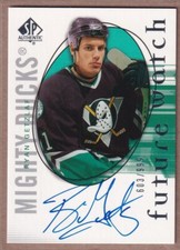 2005-06 SP Authentic Future Watch #131 Ryan Getzlaf RC AUTO /999 - Anaheim Ducks