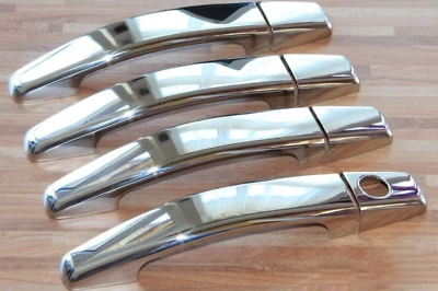 Set Stainless Steel Door Handles Trims Chrome for Chevrolet Aveo Cruze Captiva Epica  - Image 1 of 2