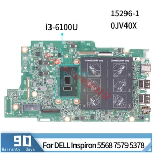 Per DELL Inspiron 5568 7579 5378 con scheda madre CPU I3-6100U 15296-1 CN-0JV40X - Foto 1 di 6