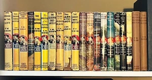20 Hardy Boys Bücher, Franklin W. Dixon 1927-1960 HC mit Umschlägen, Vintage 30er 40er 50er - Bild 1 von 13