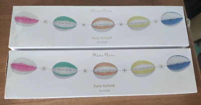 2 x Cajas de Guirnalda de Huevos Anthropologie Meri Nido de Abeja - PASCUA - NUEVO CON ETIQUETAS Foto 1 de 3