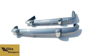 New Lancia Flaminia Pininfarina Coupé Stainless Steel Bumpers - Picture 1 of 4