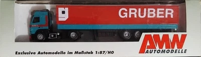 AWM 54303 Camion autoarticolato 5 assi VOLVO FH4 "GRUBER" - scala H0 - Immagine 1 di 4