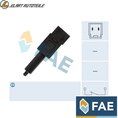 BRAKE LIGHT SWITCH 24495 FOR NISSAN NAVARA/NP300 JUKE CUBE NV200/EVALIA/BUS 2.5L - Image 1 of 4