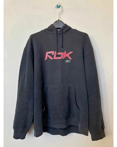 RBK Reebok 2000s sport sweatshirt hoodie cotton Size men Large - Picture 1 of 2