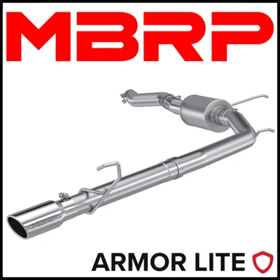 MBRP Armor Lite 3" Cat-Back Exhaust System fits 2022-2025 Ford Maverick 2.0L 4WD - Image 1 of 2