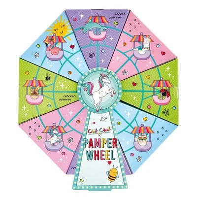 CHIT CHAT Soak & Spray Girls Bath and Body Gift Set Wash & Bath Kids Christmas - Wheel
