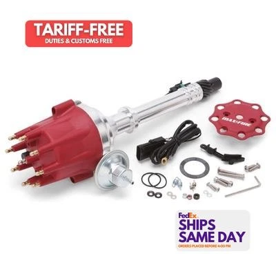 Edelbrock EDE22755 Red HEI Style Terminal Distributor fits Small Block Ford  - Image 1 of 4