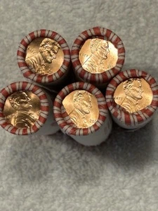 10 Rolls 2023 D Lincoln Shield Cents Penny BU Rolls Fed Boxes - Picture 1 of 4