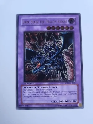 Yugioj Dark Blade the Dragon Knight RDS-EN035 (Ultimate Rare) 1st Edition #Y92 - Image 1 of 4