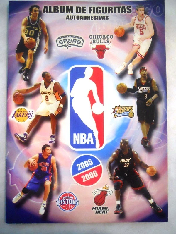 2005-06 ARGENTINA Album de Figuritas NBA sticker UNSTUCK - You Pick Player RARE - Image 1 of 1