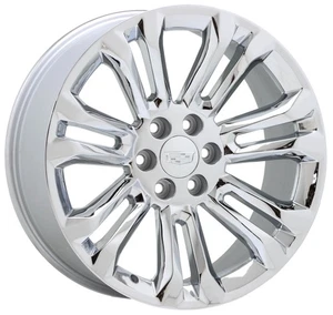 NEW - 22" Cadillac Escalade Chrome wheel rim SINGLE Factory Original OEM GM 5666 - Picture 1 of 5