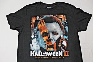T-shirt Halloween II uomo Universal Studios film grafico nuova - Foto 1 di 5
