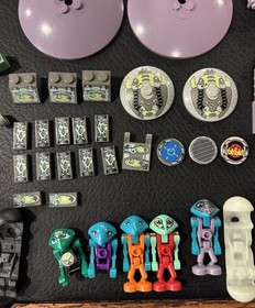 LEGO 7317 Life on Mars Aero Tube Hanger 92% Complete W/Minifigs