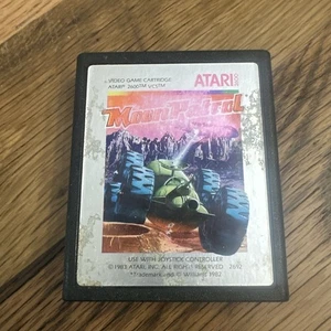 Cartucho Videojuego Moon Patrol Atari De Colección 1983 No Probado Devoluciones Gratuitas - Imagen 1 de 4