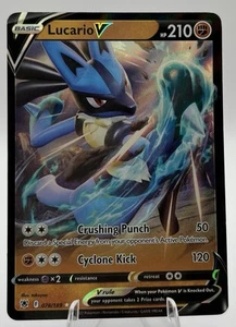 Carta Pokémon Holograma Ultra Rara Arte Completo Astral Lucario V 2022 078/189 (Nuevo) - Imagen 1 de 2