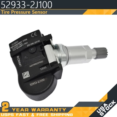 1x TPMS Tire Pressure Sensor For 2018-2020 Kia Rio Hyundai Accent 52933-2J100 - Image 1 of 4