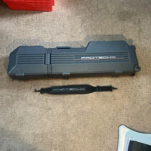 PROTECH 2 Golf Club Hard Case & Accessories Wheeled Airline Travel NICE Cond! - Picture 1 of 10