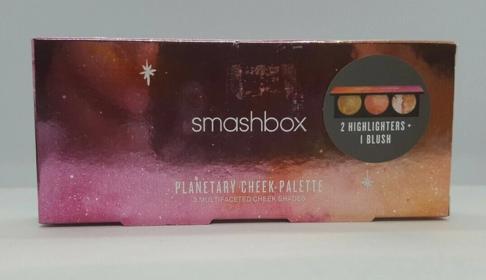 Smashbox Planetary Cheek Palette Blush Highlighter Contour 3 Shades NIB - Image 1 of 3