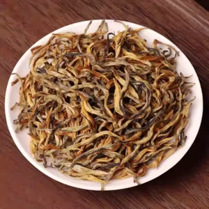 2025 Frühlingstee Golden Gold Dian Hong Tee Yunnan Fengqing alter Baum 500g - Bild 1 von 4