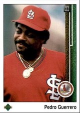 1989 Upper Deck Pedro Guerrero St. Louis Cardinals #306