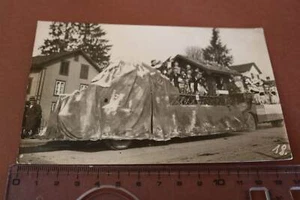 tolles altes Foto -Festumzug - Festwagen - Ort ???  - Picture 1 of 5