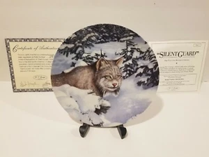 Collectable Plate - Wild Spirits by Thomas Hirata - 2956 Silent Guard - Picture 1 of 3