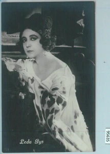 95635 - VINTAGE POSTCARD - CINEMA Actress : LEDA GYS - Picture 1 of 1