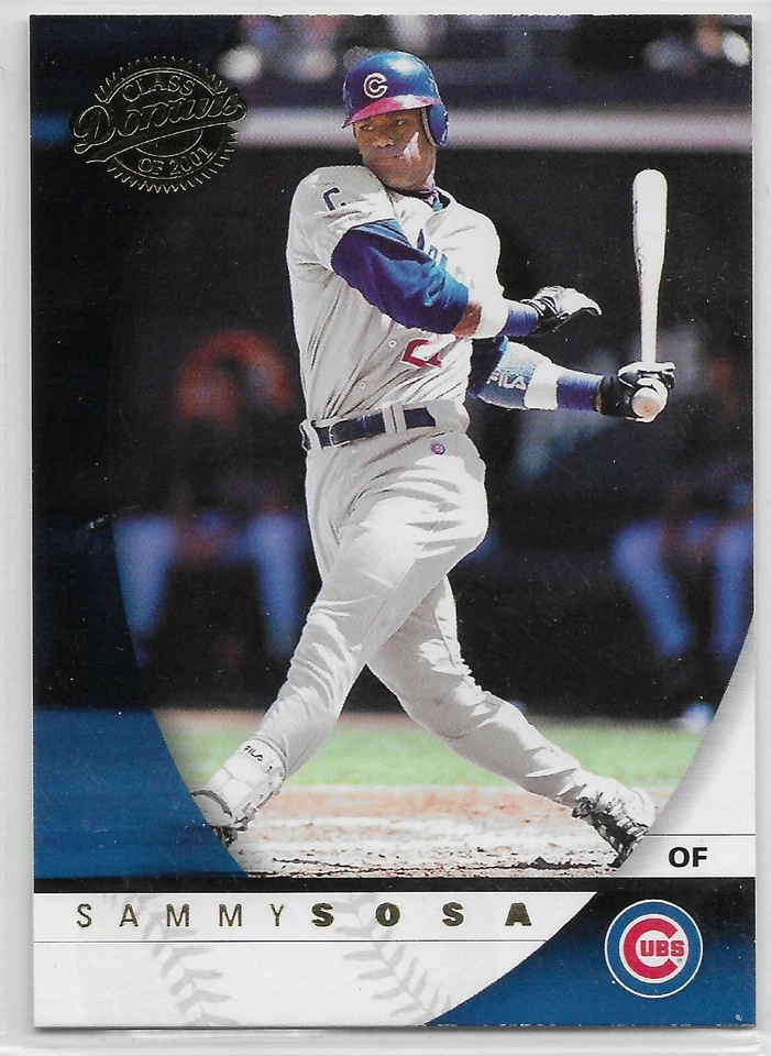 2002 Donruss Class Of 2001 #66 Sammy Sosa Chicago Cubs - Image 1 of 1