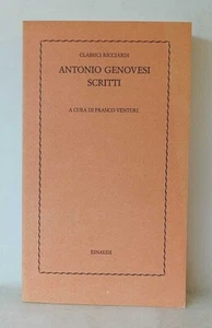 Antonio Genovesi scritti a cura di Franco Venturi - Foto 1 di 1
