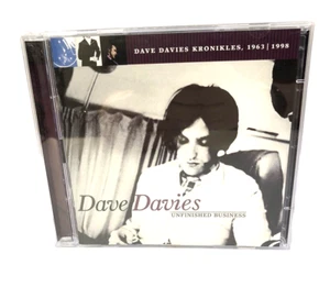 Dave Davies Kronikles 1963-1998 Unfinished Business CD 1999 Velvelmeta Media - Picture 1 of 6