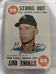 1968 Topps Game Insert-#13 Gary Peters-Chicago White Sox - Picture 1 of 3