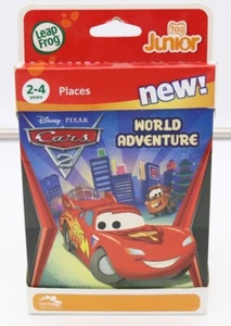 Leap Frog Junior Book Disney's PIXAR Cars 2 Places World Adventure Age2-4 - NEW - Picture 1 of 6