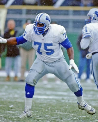 Detroit Lions LOMAS BROWN 8x10 Photo Glossy Print Football Poster Cover